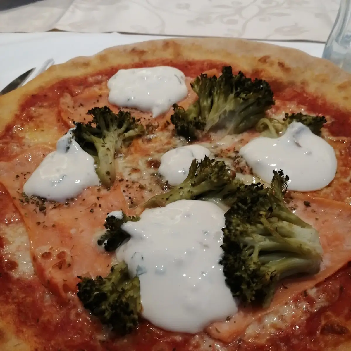 Lachspizza