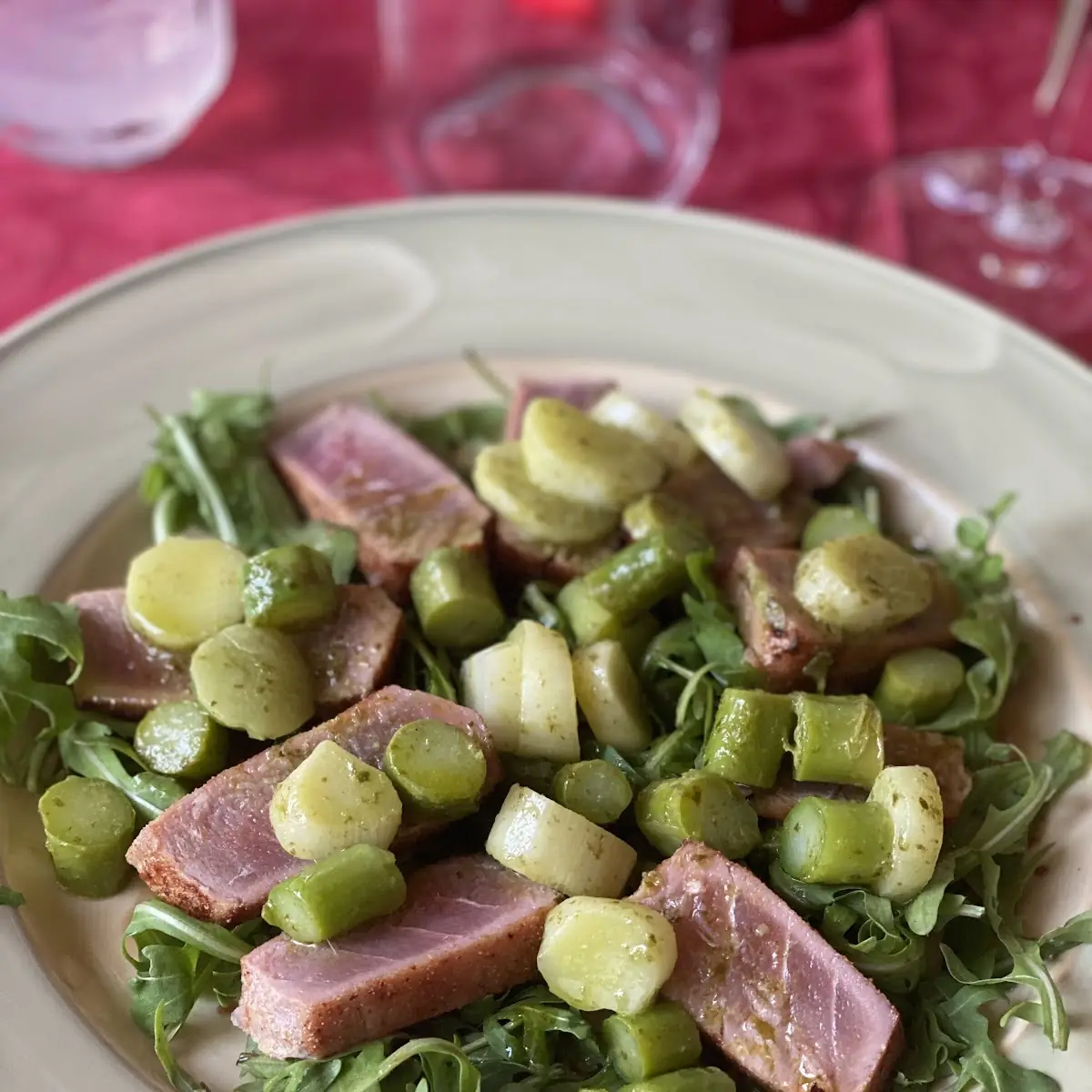 Thunfisch Mit Spargel