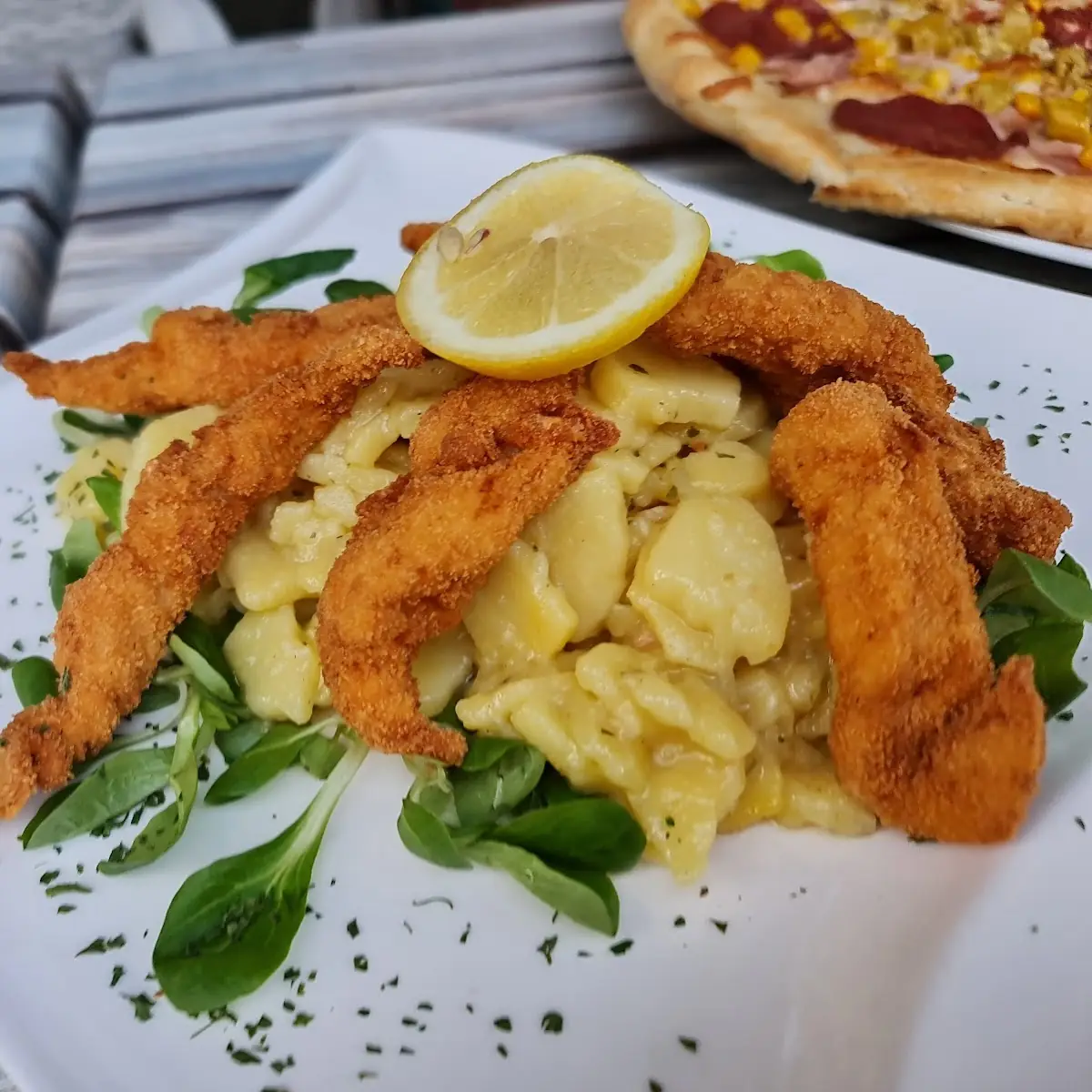 Backhendlsalat