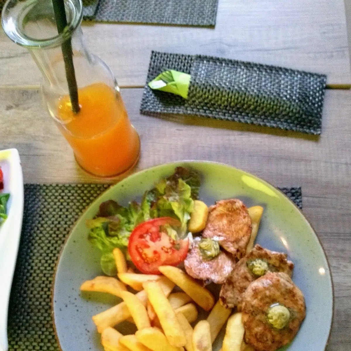 Hühnchen Gegrillt Mit Kräuterbutter