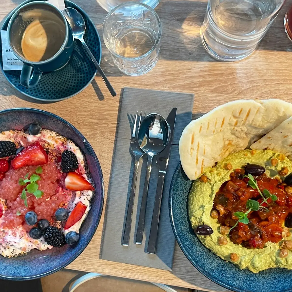Hummus Taboulé Granatapfel