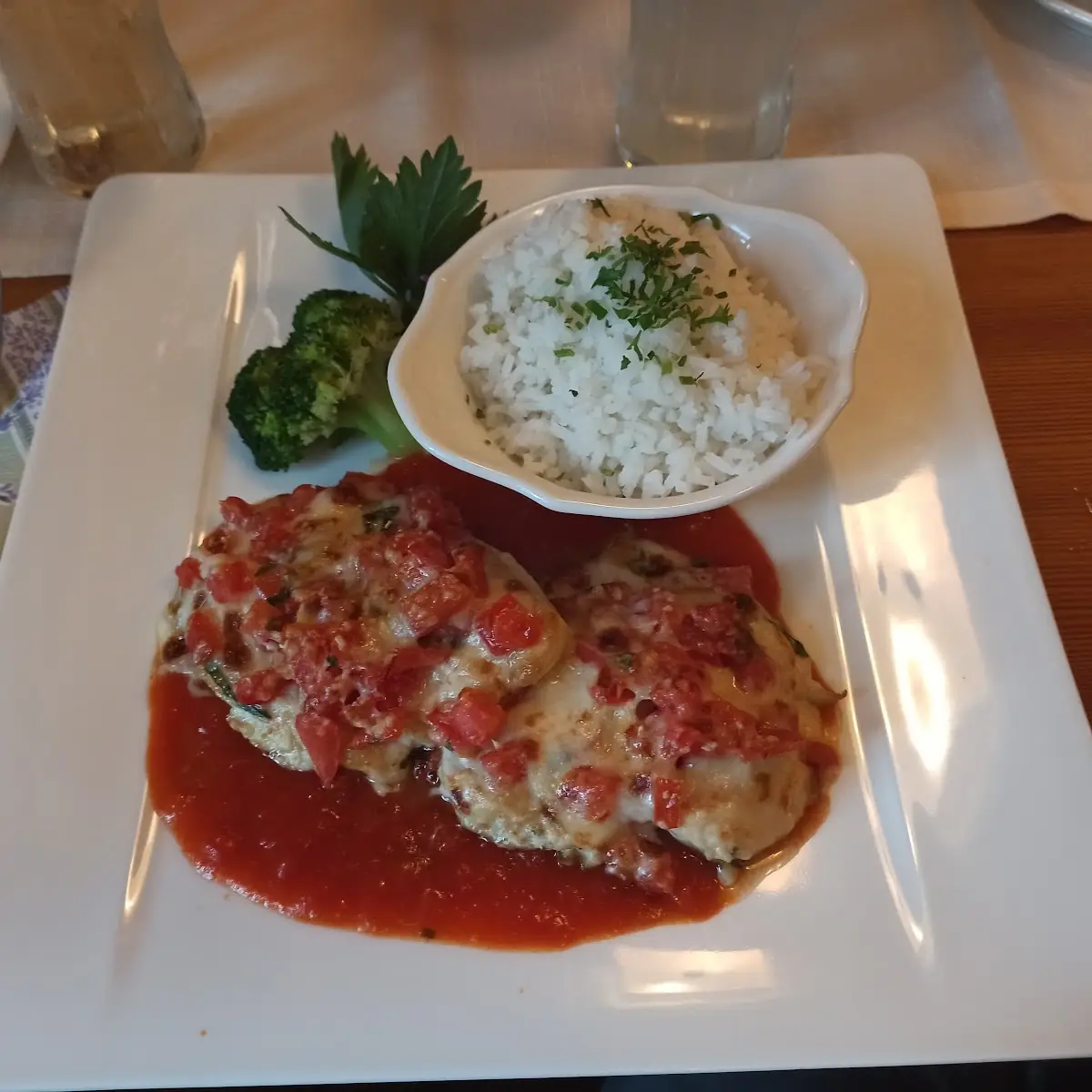 Hühnerbrust Mit Mozzarella