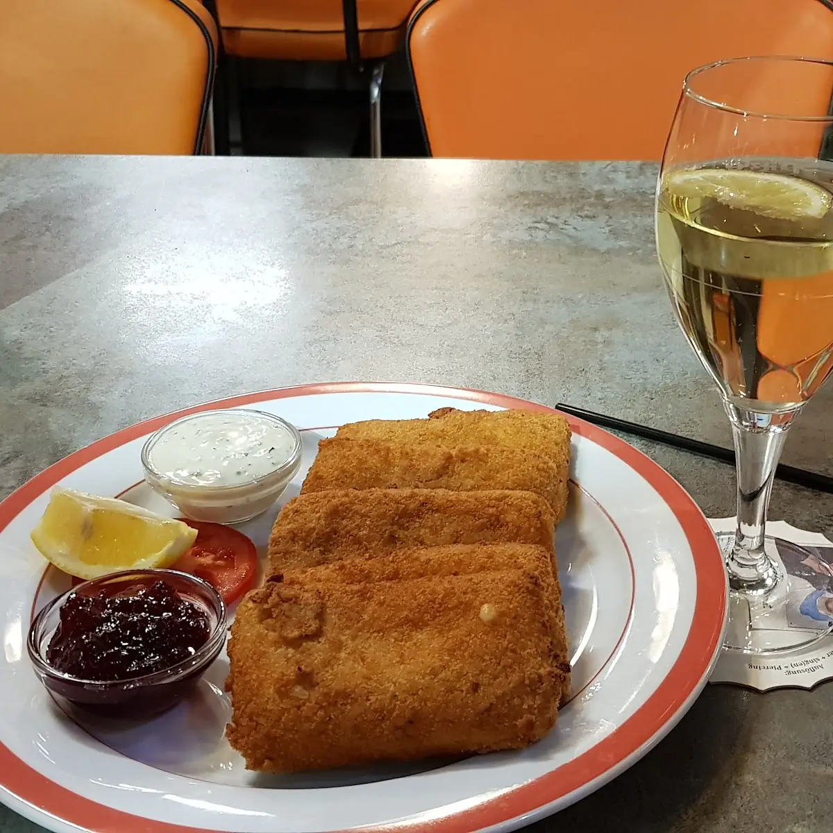 Gebackener Emmentaler