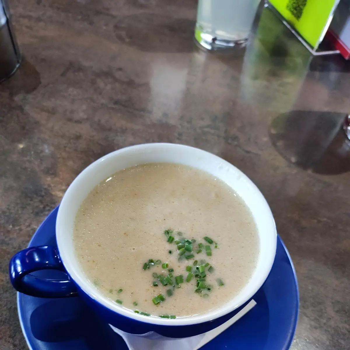 Lauchcremesuppe