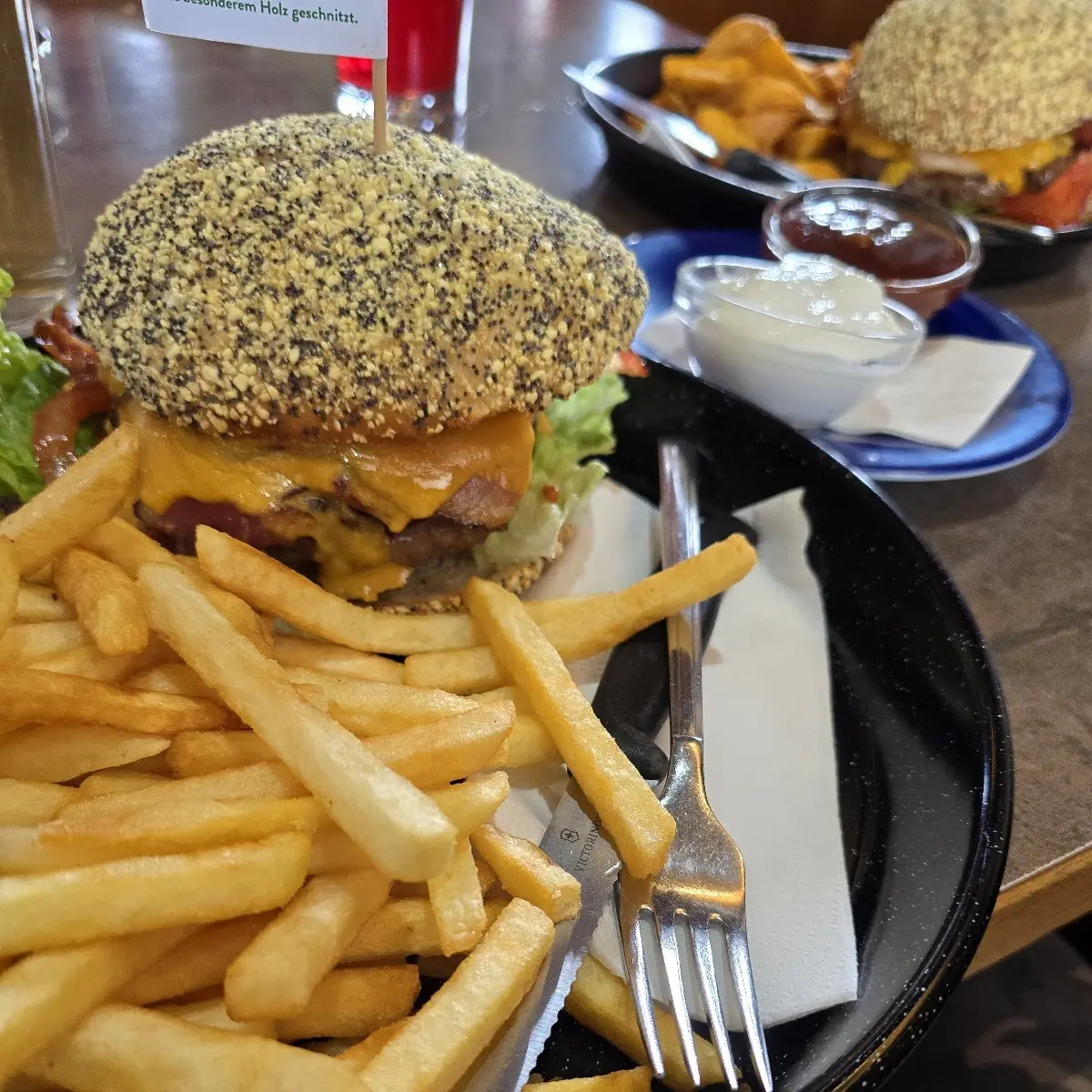 Rindfleischburger