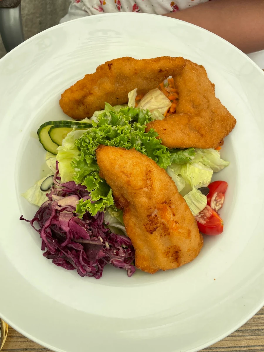 Backhendlsalat