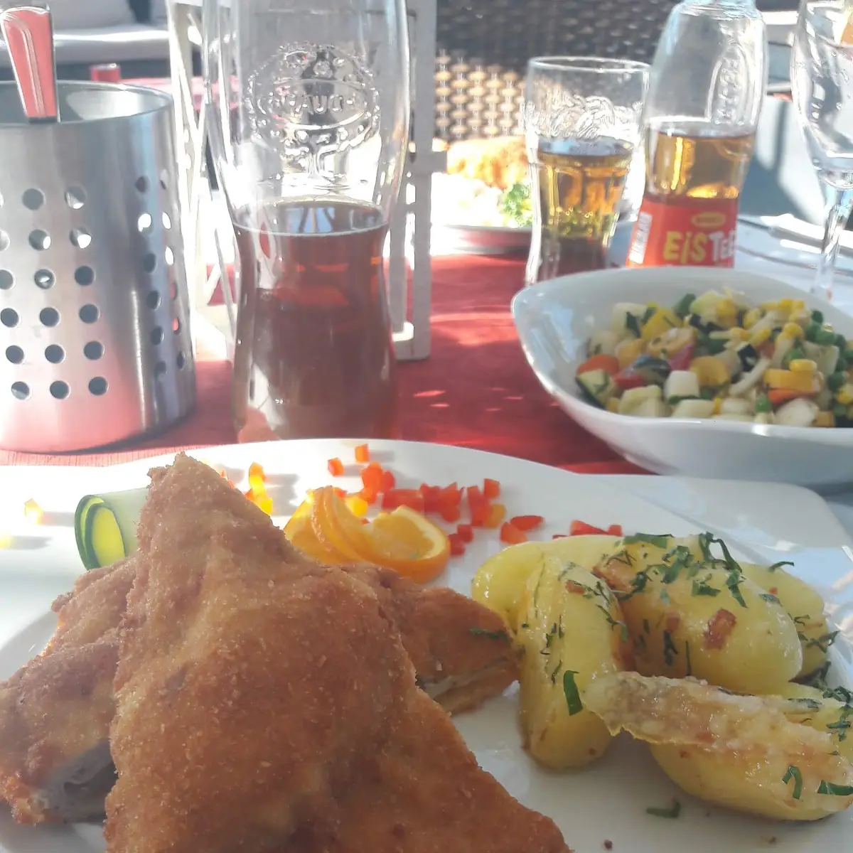 Schnitzel Gefüllt Mit Pfifferlinge