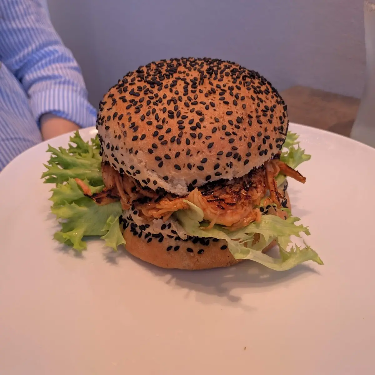 Pulled Chicken Burger