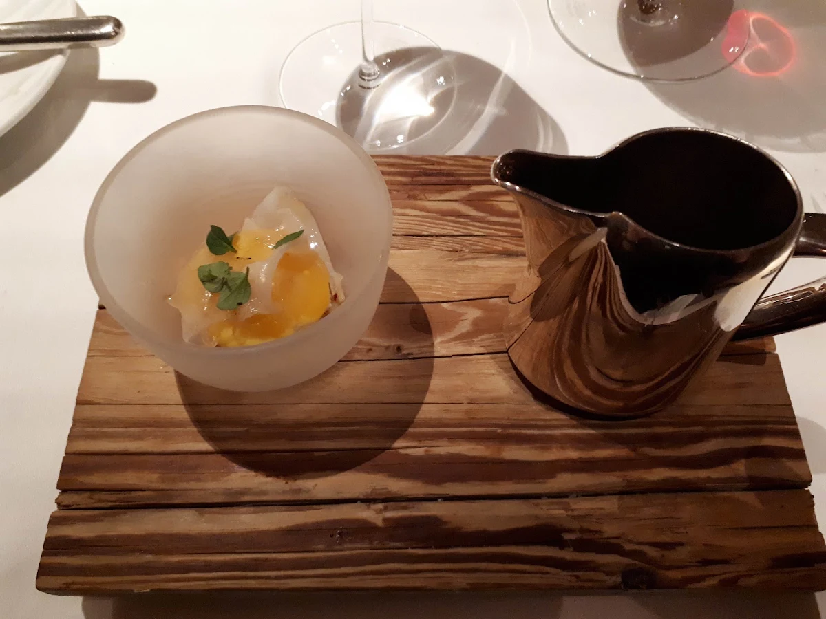 Deconstructed Bacon and Eggs