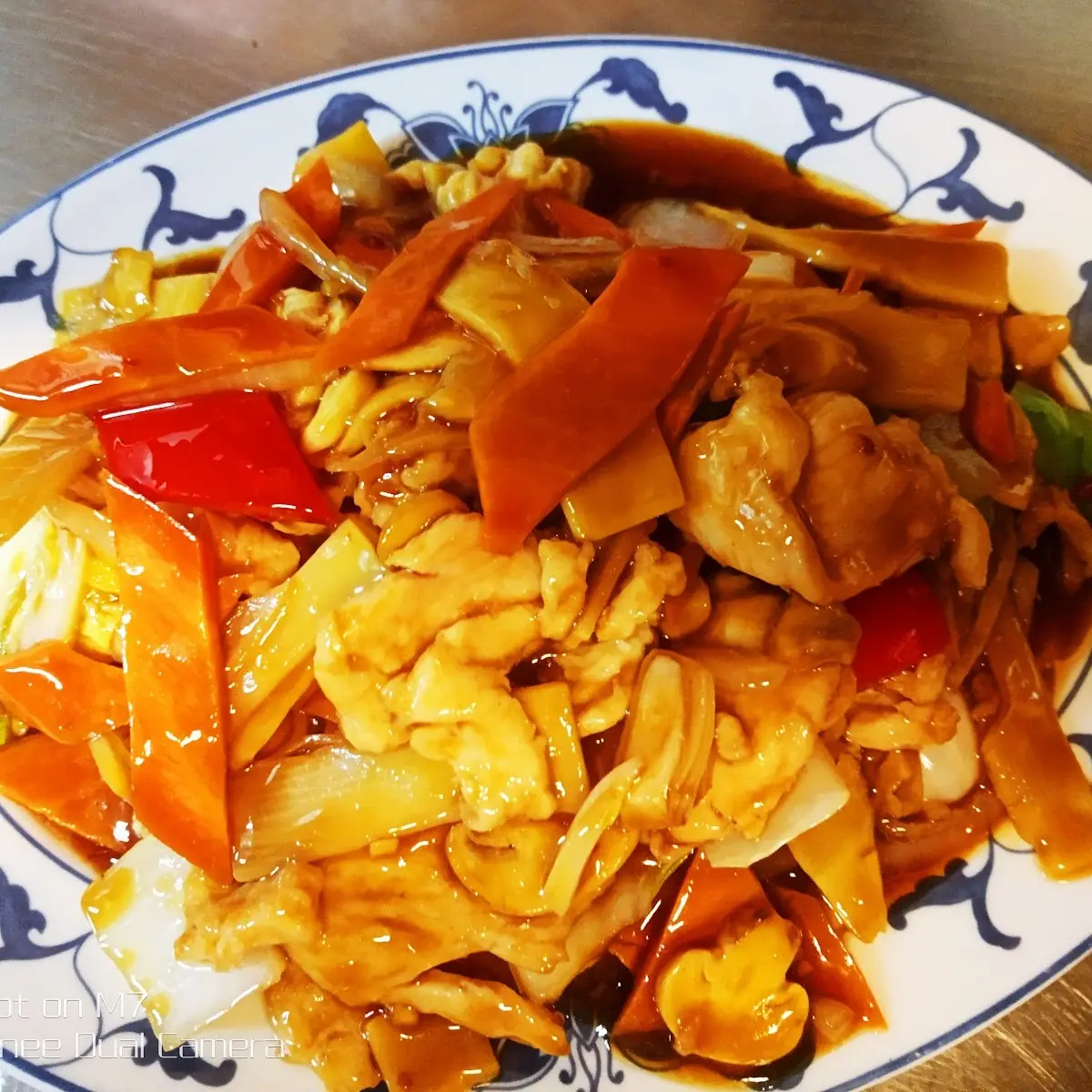 Garnelen nach Szechuan Art (scharf)