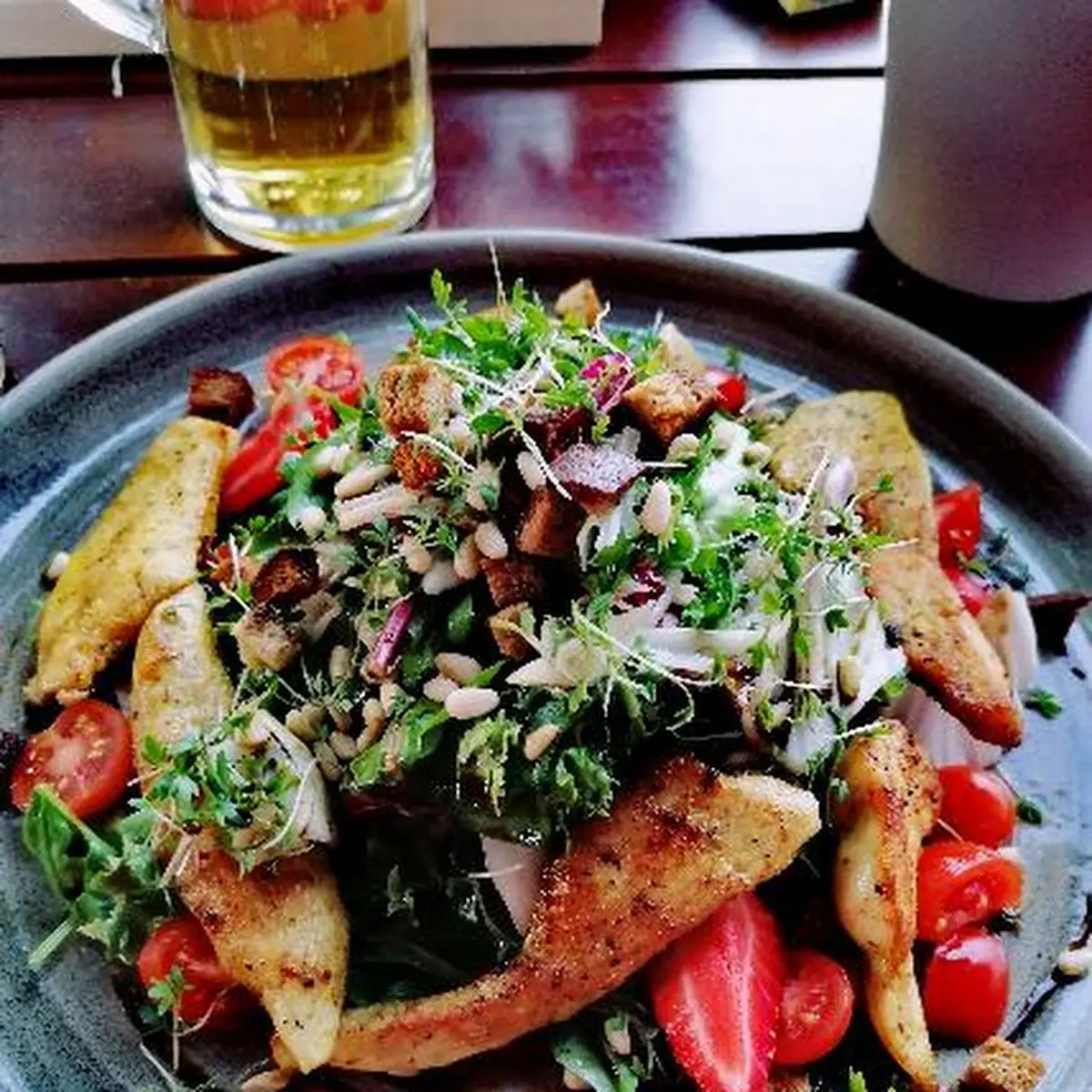 Putenstreifensalat Salat