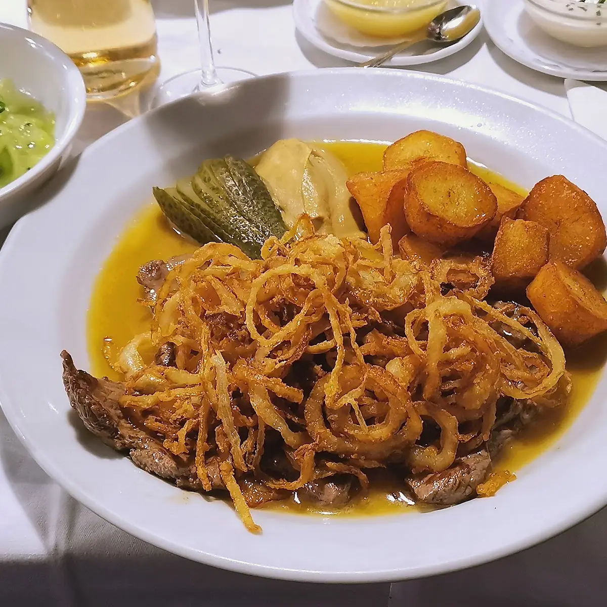 Zwiebelrostbraten