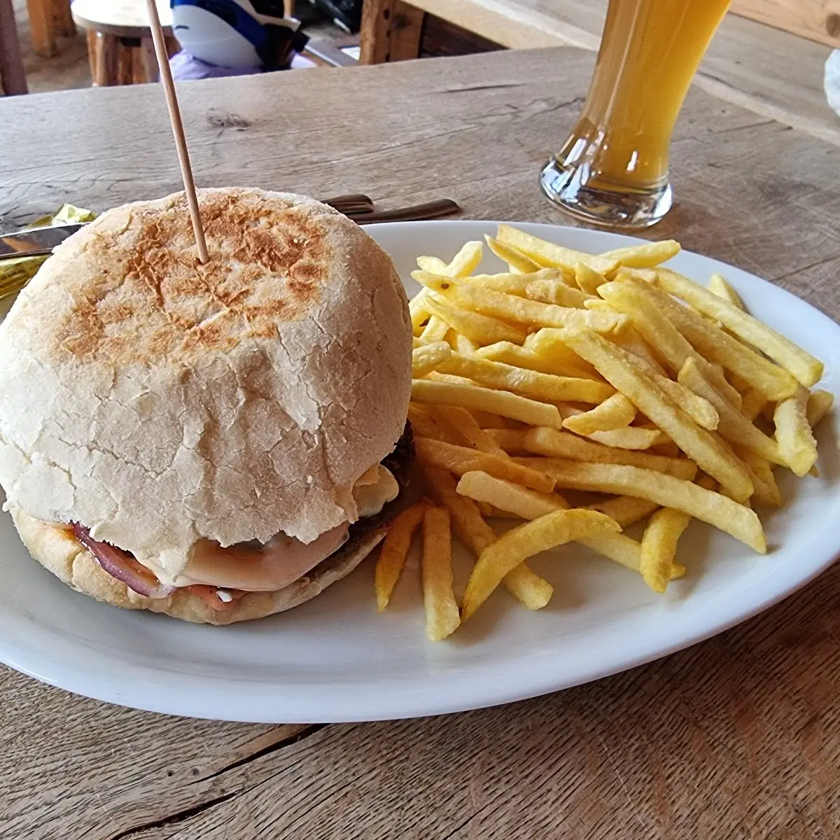 Burger Mit Bacon Und Käse