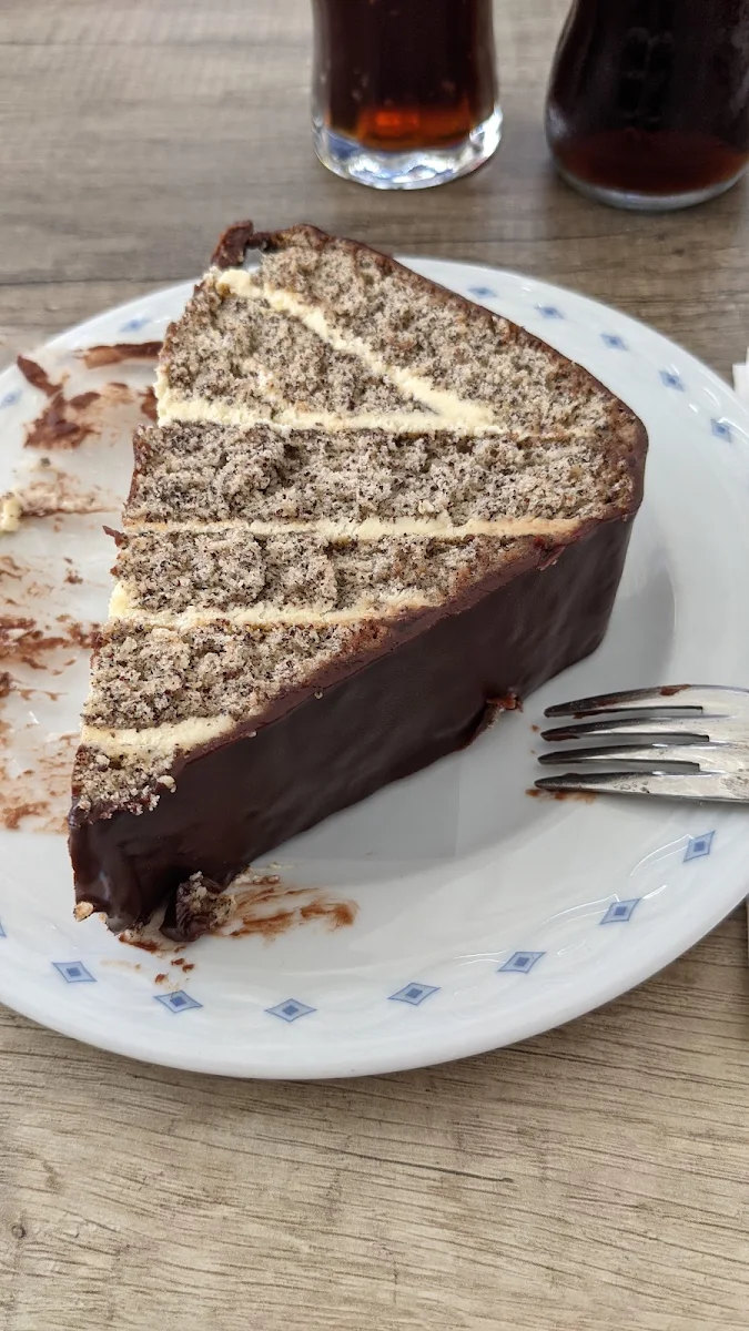 Mohnkuchen Mit Vanillecreme