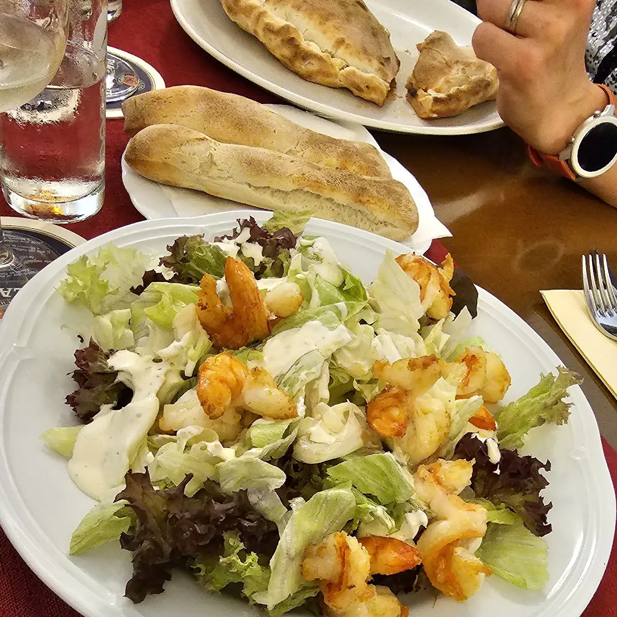 Garnelen-salat