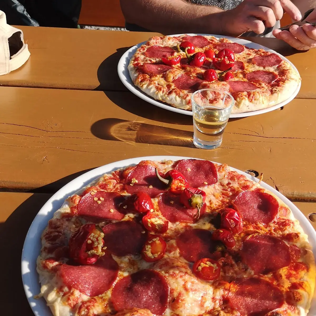 Angeblich Pizza Diavolo
