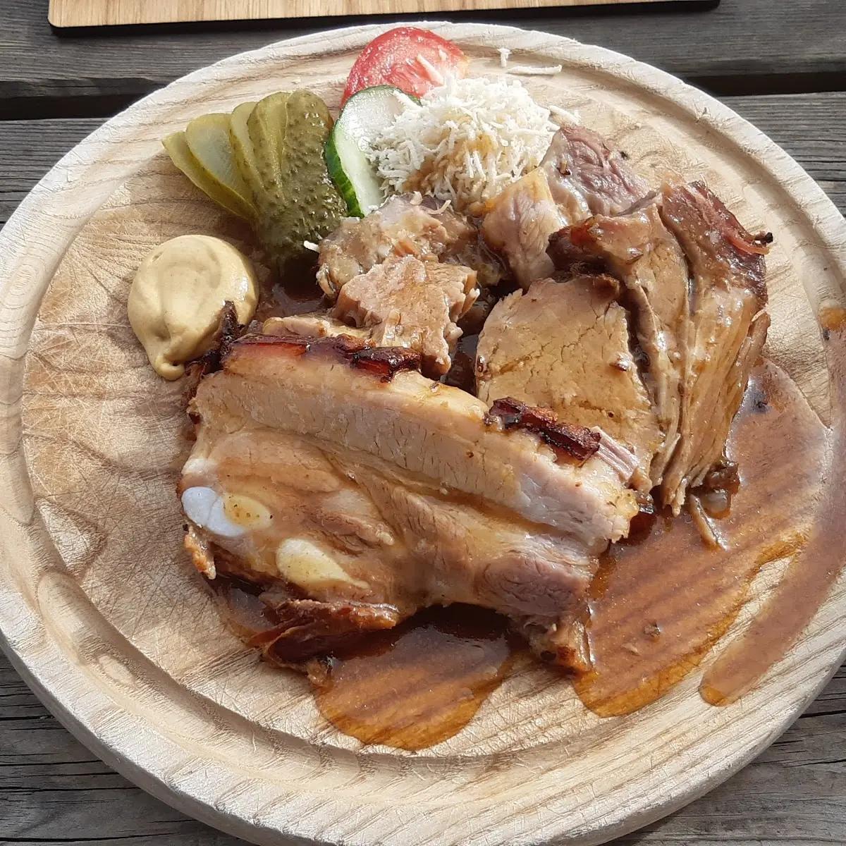 Bratljause Mit Brot