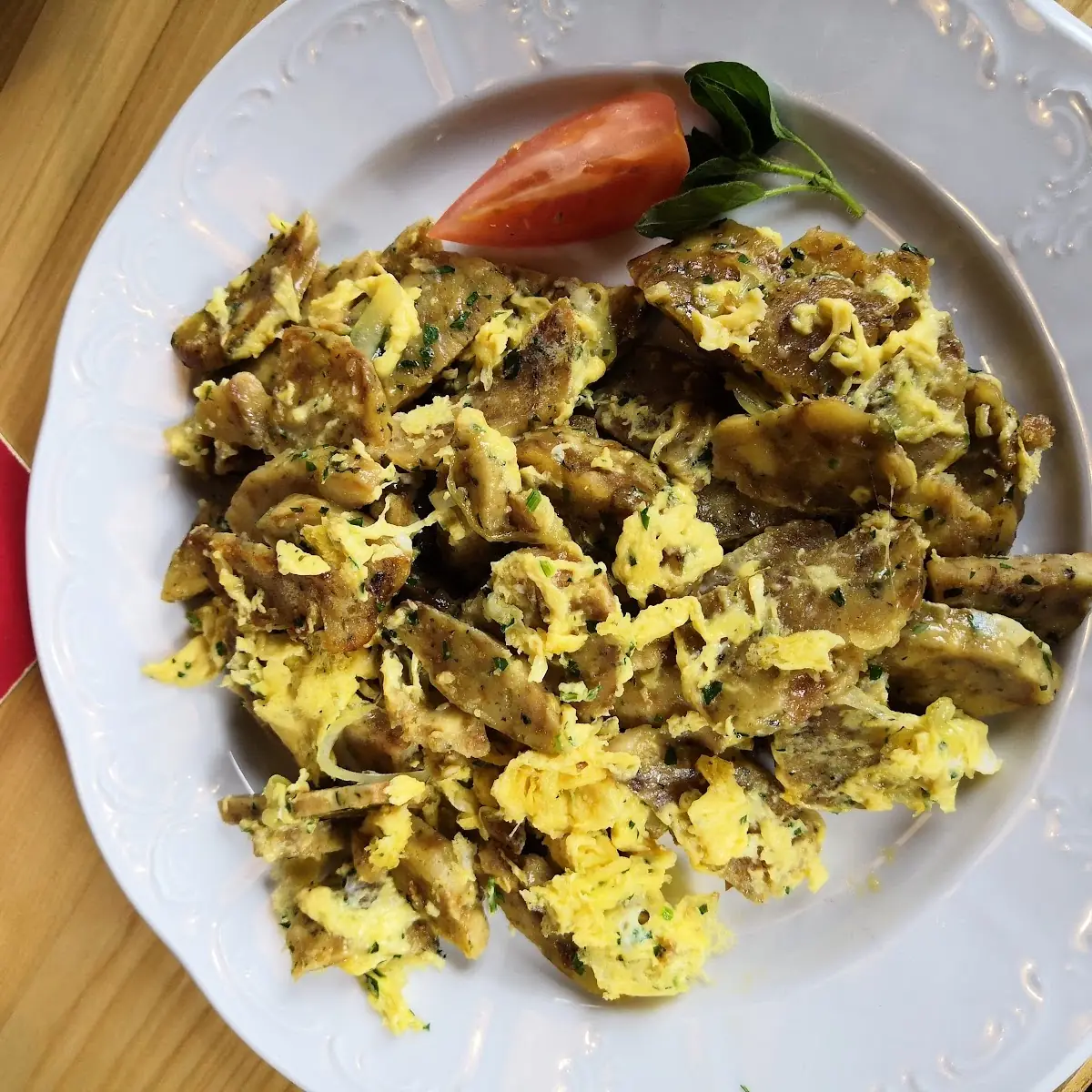 Knödel Mit Ei