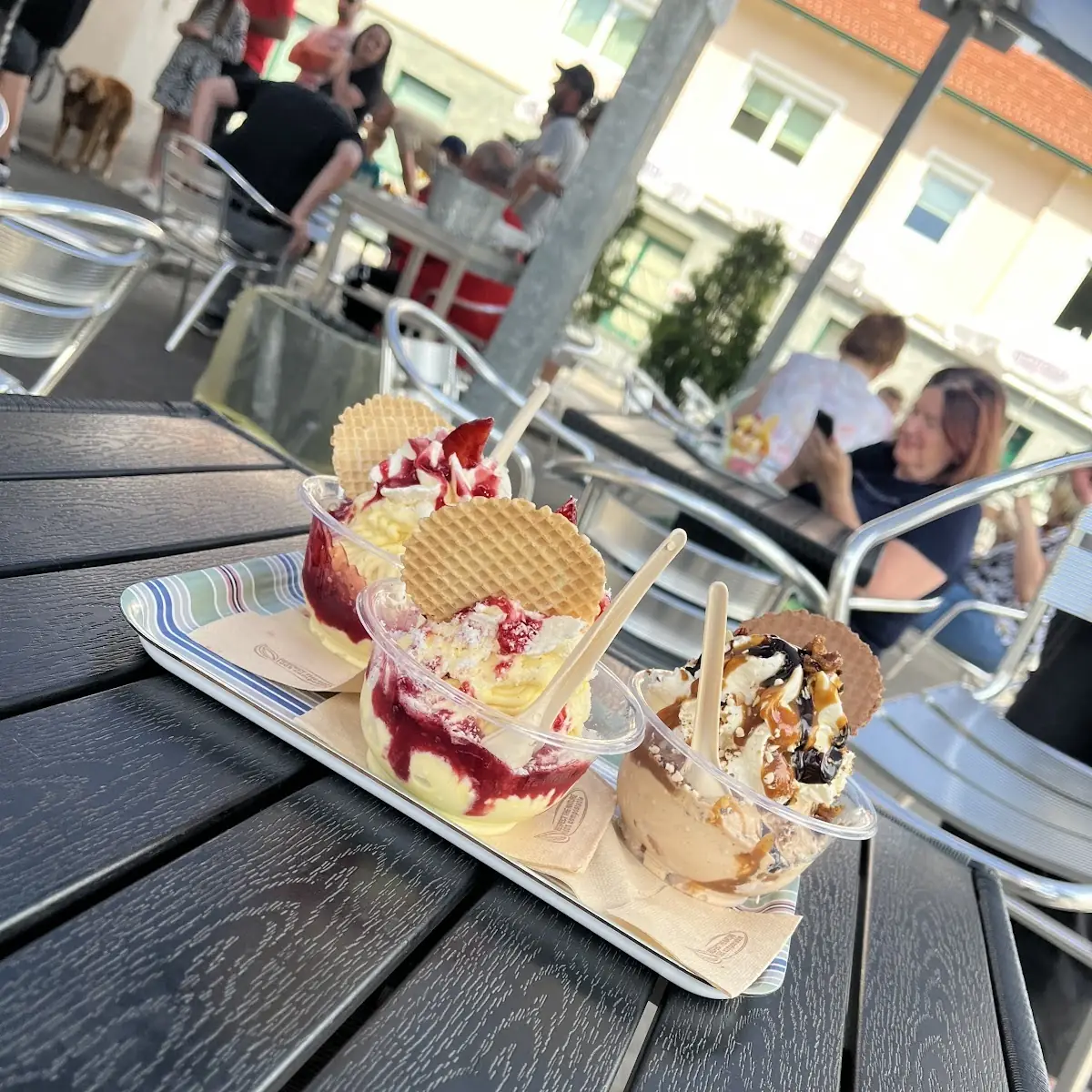 Spaghetti Eis
