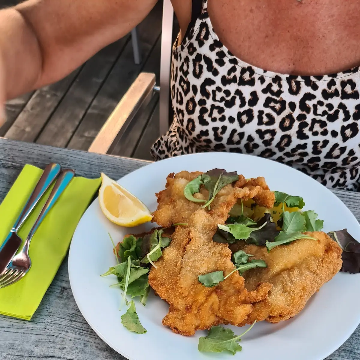 Gebackenes Wiener Schnitzel