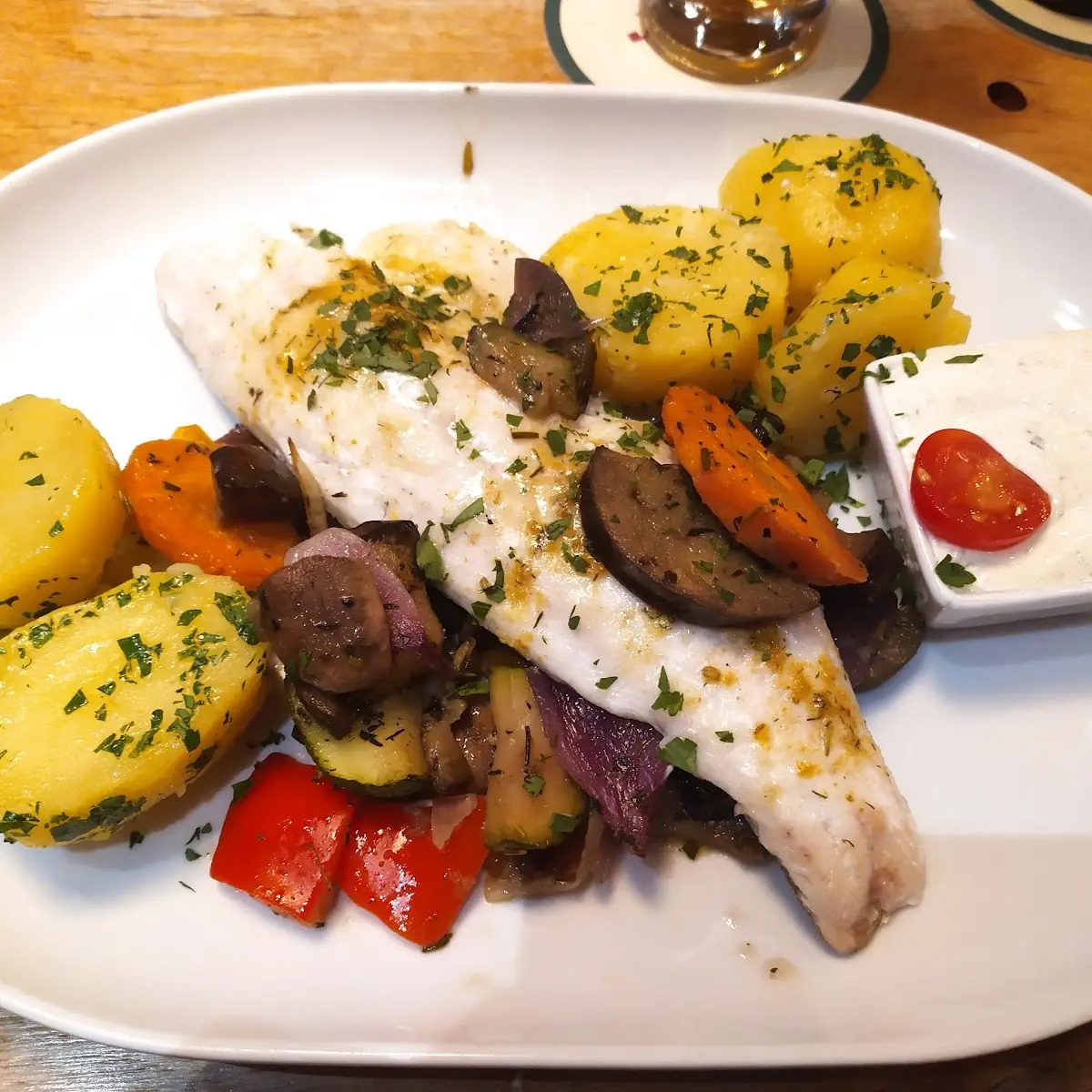 Gebratenes Zanderfilet