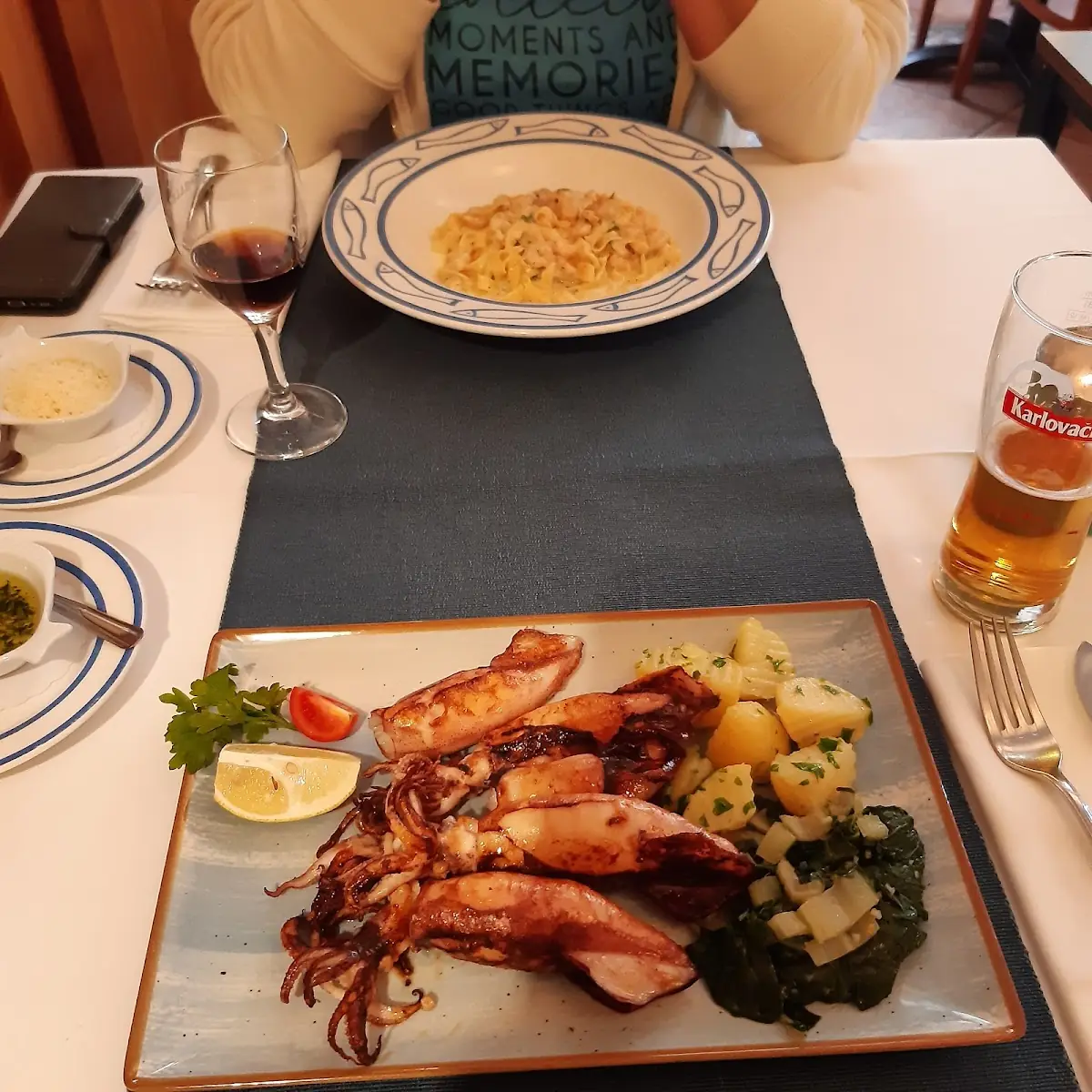 Gegrillte Kalamari