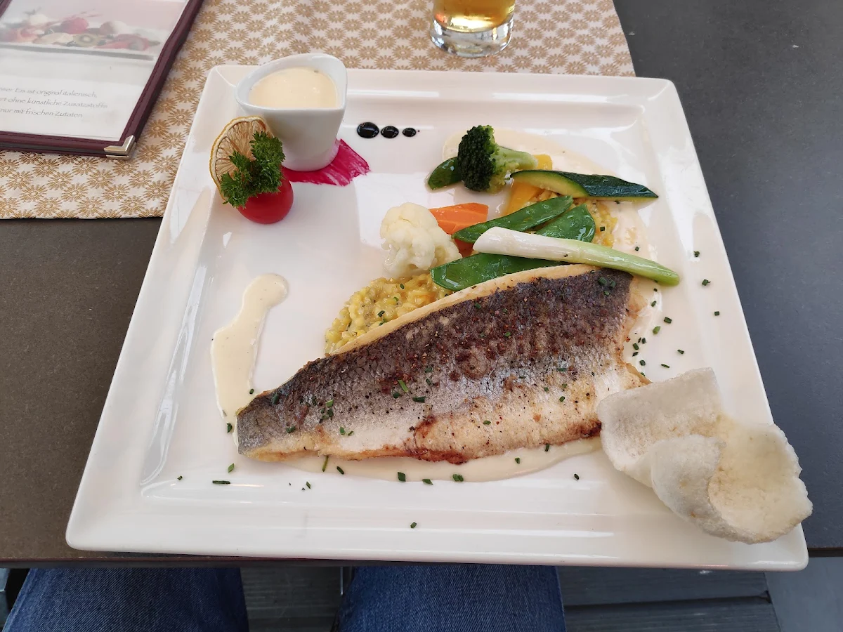 Pesce Alla Piastra Con Verdure