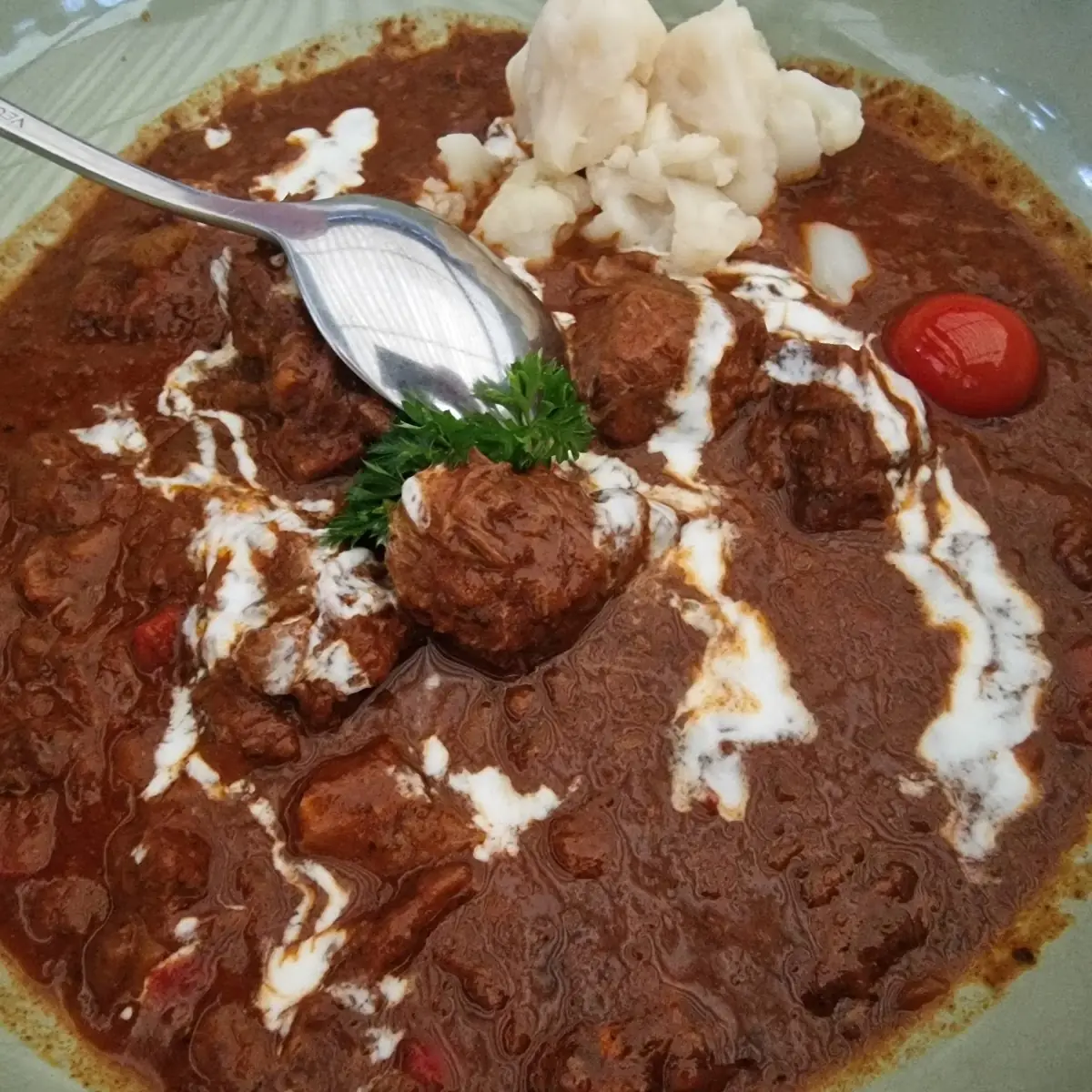 Hirschgulasch