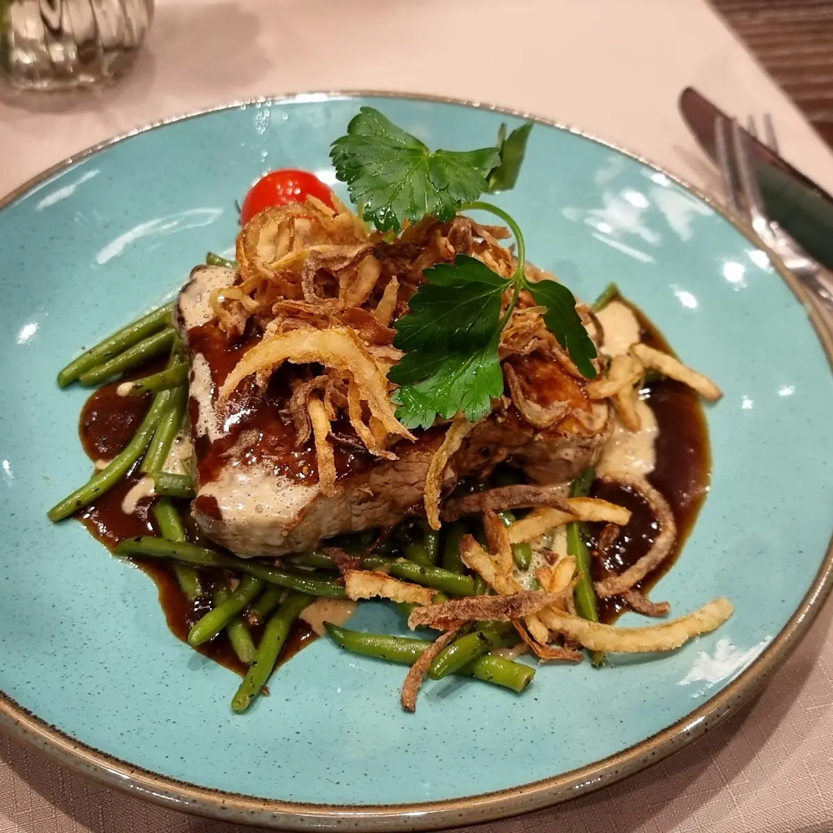 Zwiebelrostbraten