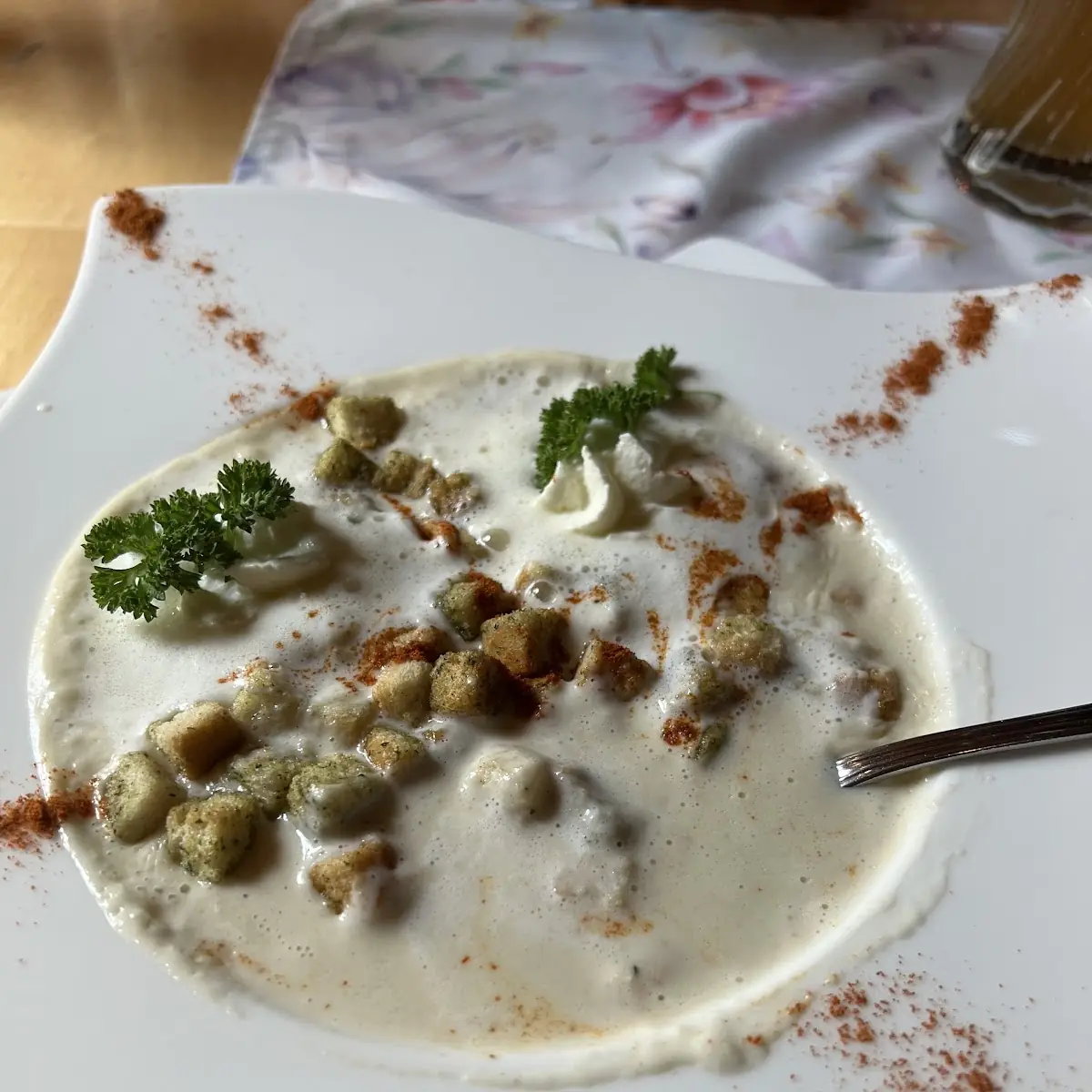 Käsecremesuppe