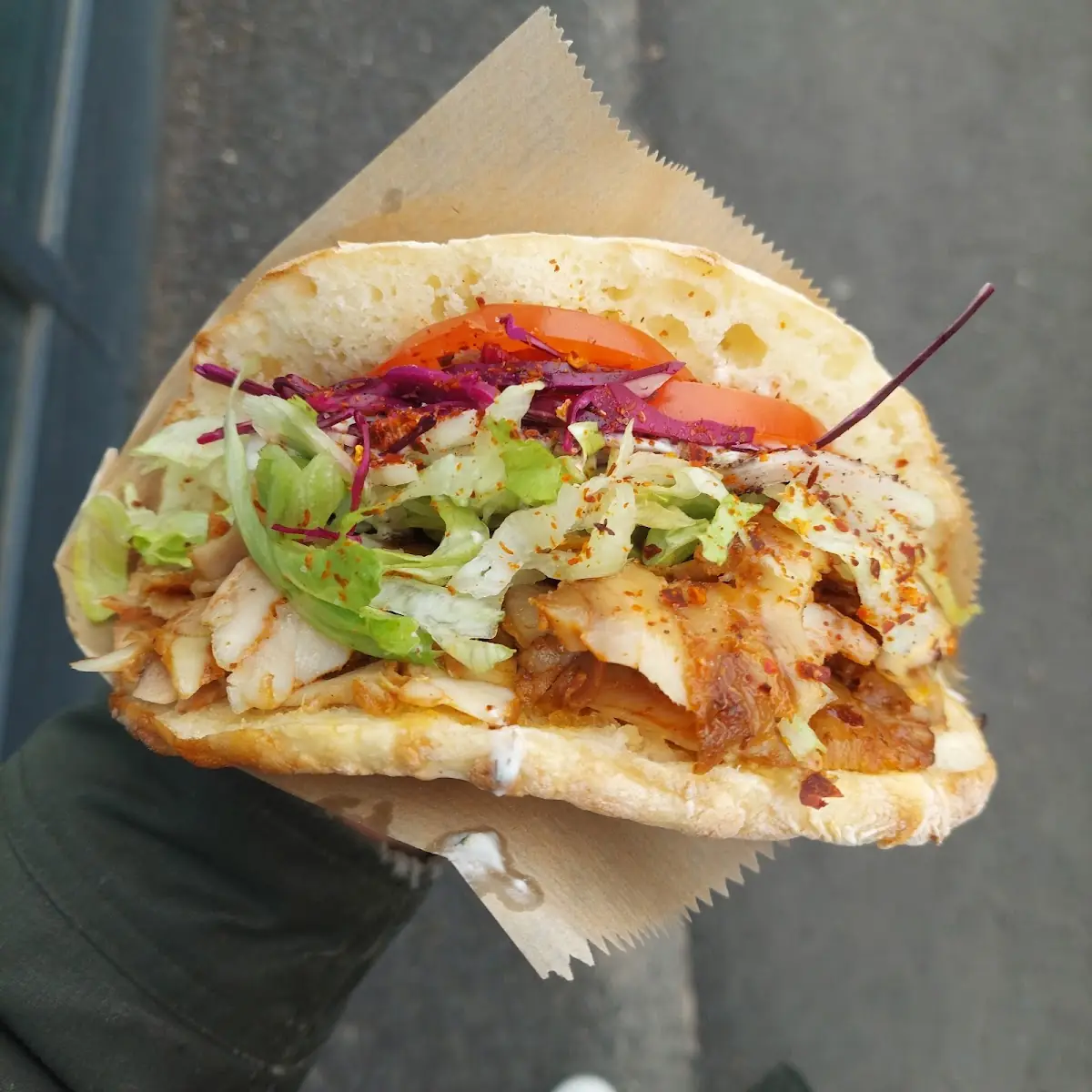 Hühner Kebab