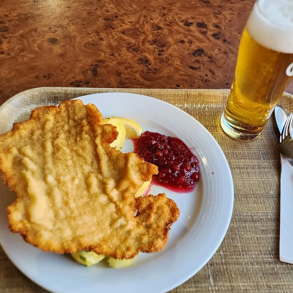 Cordon Bleu Mit Erdäpfel