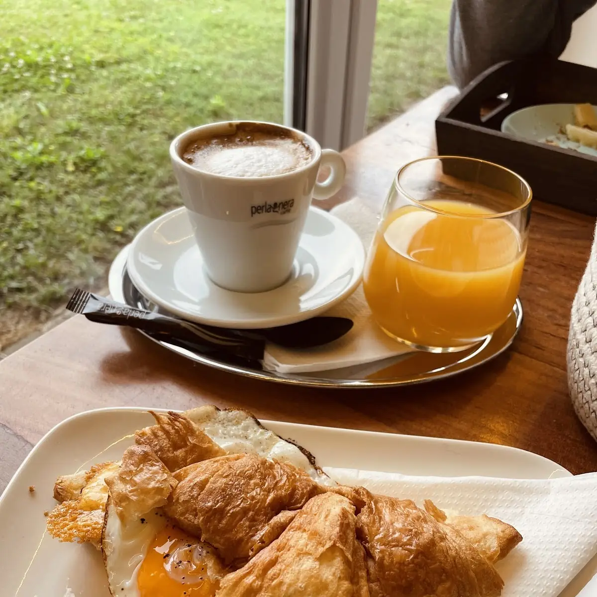 Gefülltes Croissant