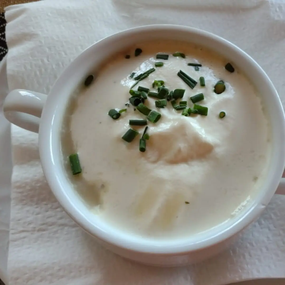 Knoblauch Creme Suppe