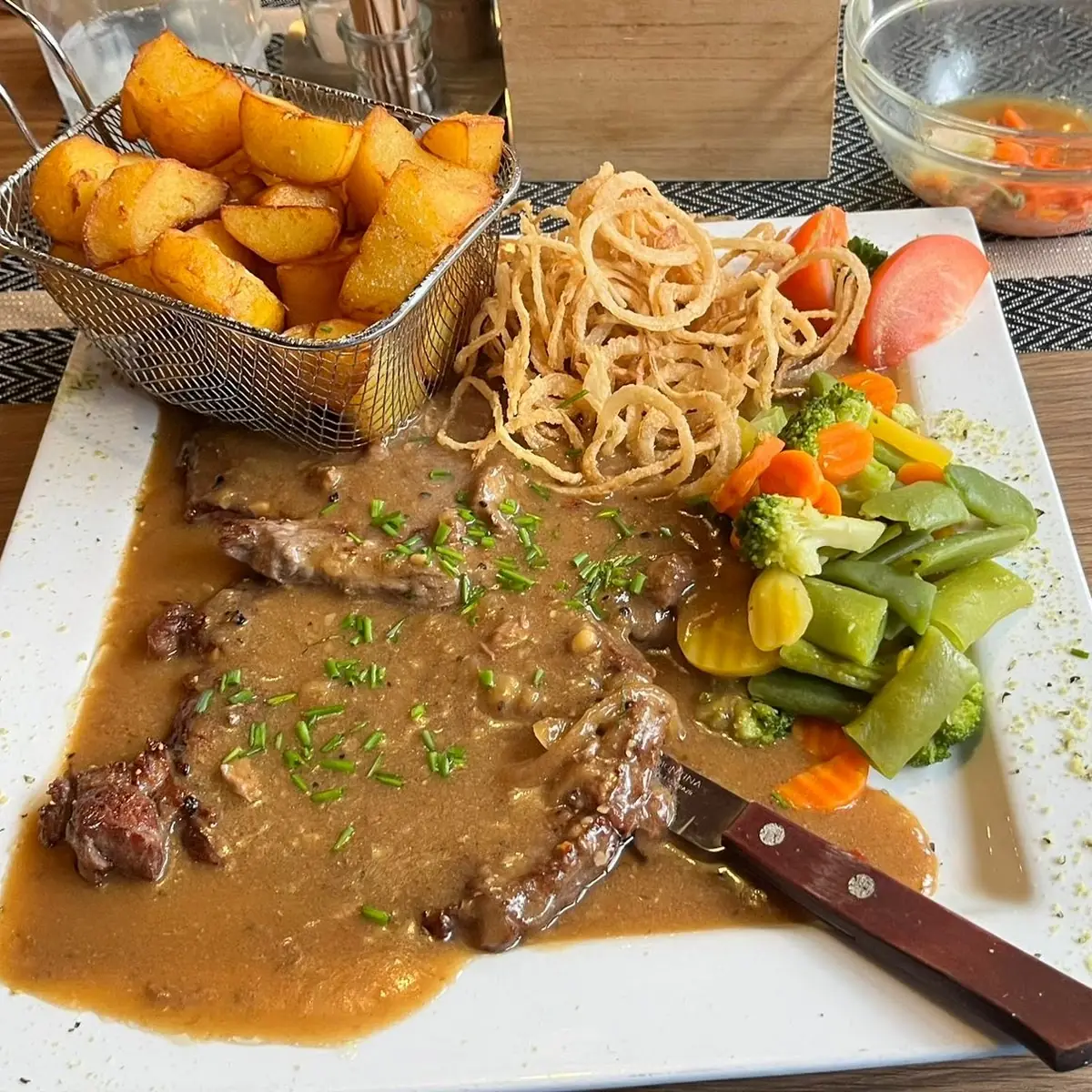 Zwiebelrostbraten Medium