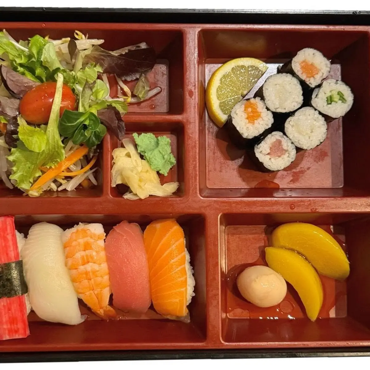 Lachs Bento