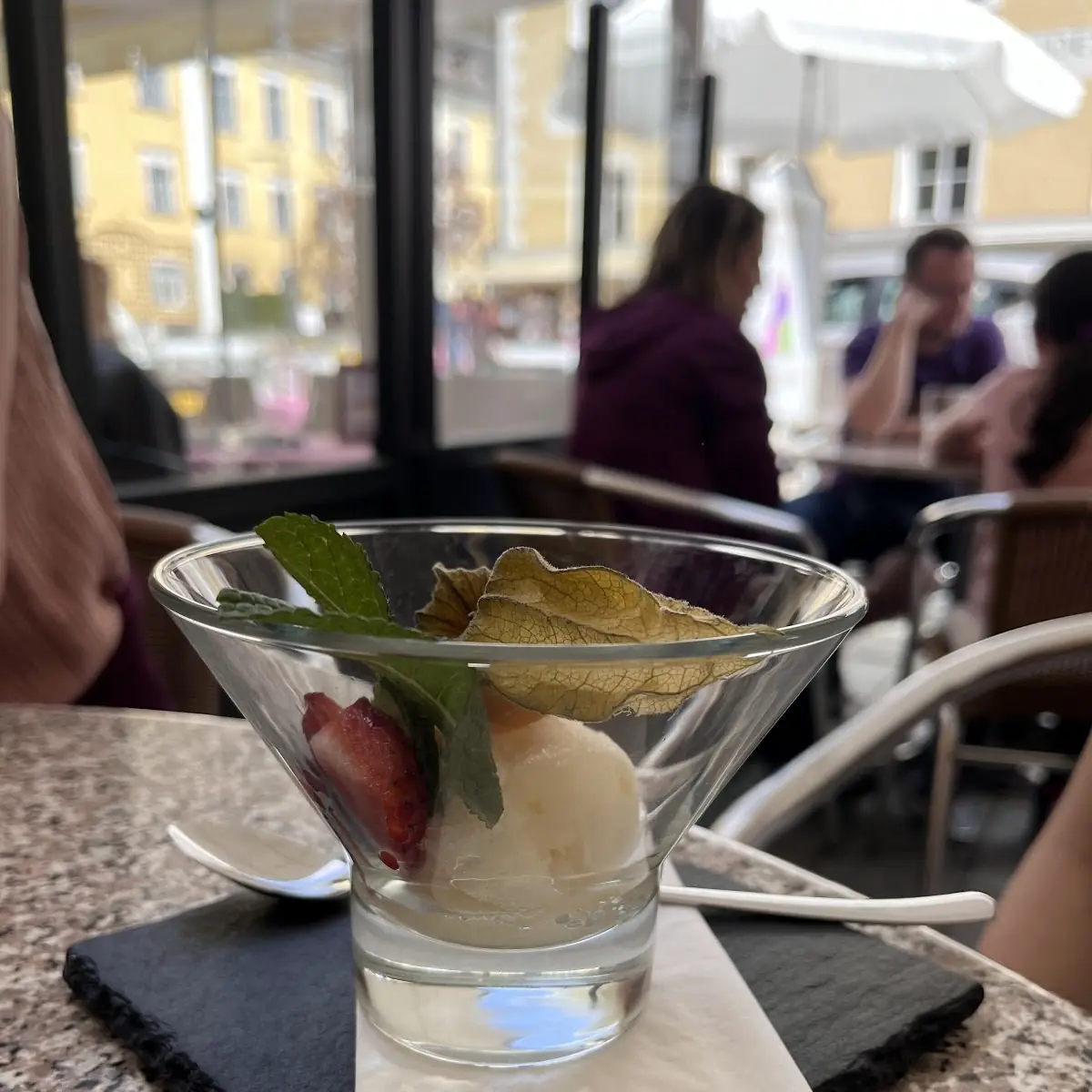 Zitronen Sorbet