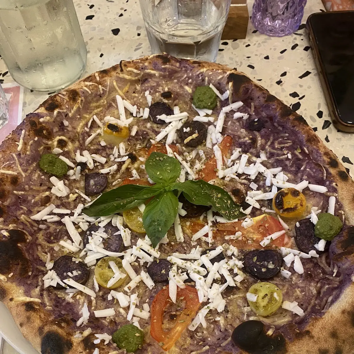 Pizza Violetta Vegana