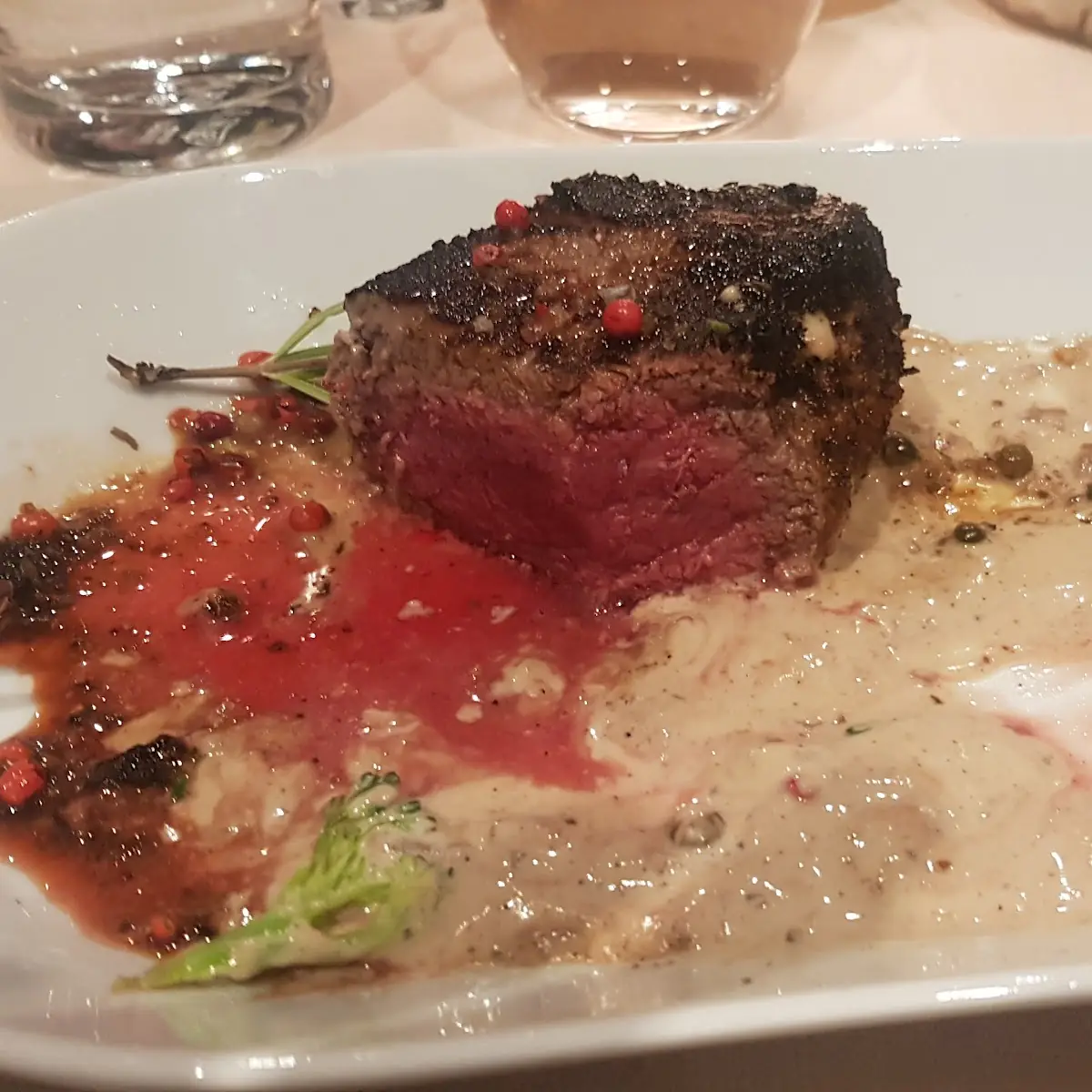 Filetsteak Mit Pfeffersauce
