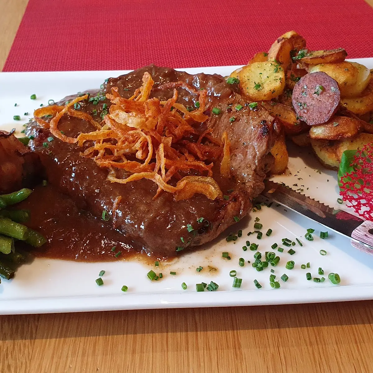 Zwiebelrostbraten