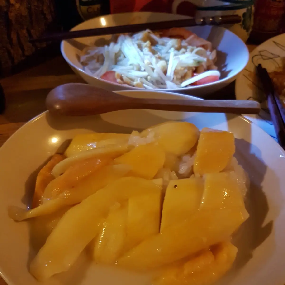 Khao Niao Mamunang Mango Kokus Klebereis