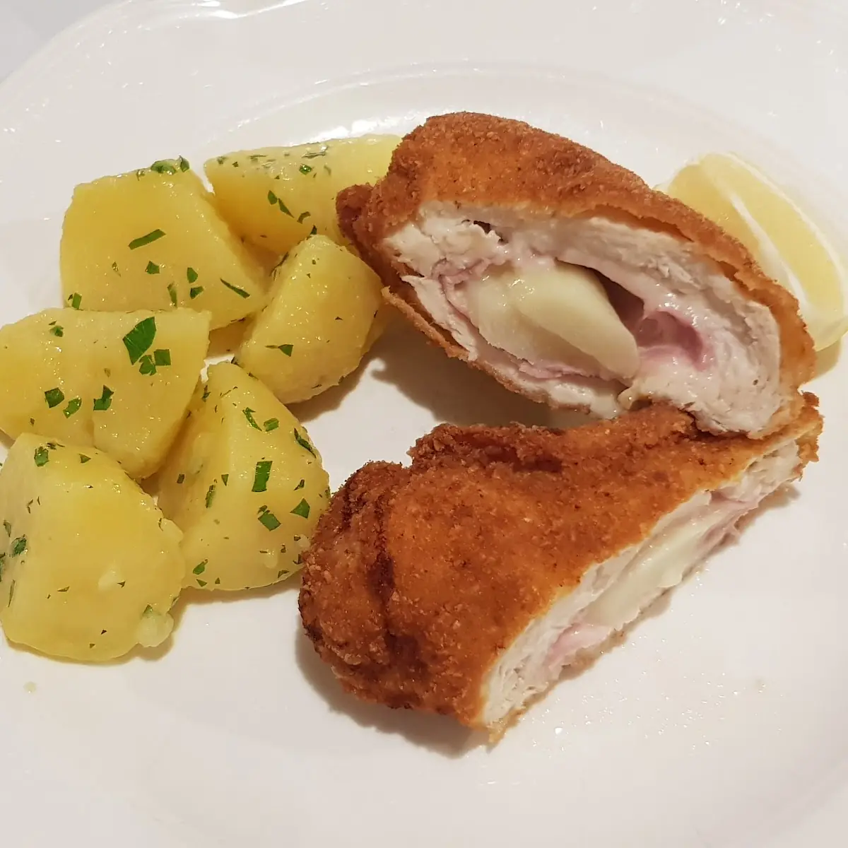 Gefüllte Hühnerbrust