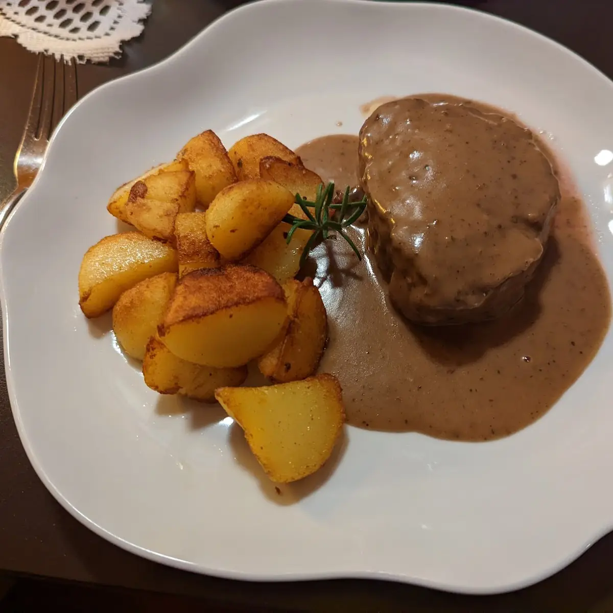Filetsteak In Pfefferrahm