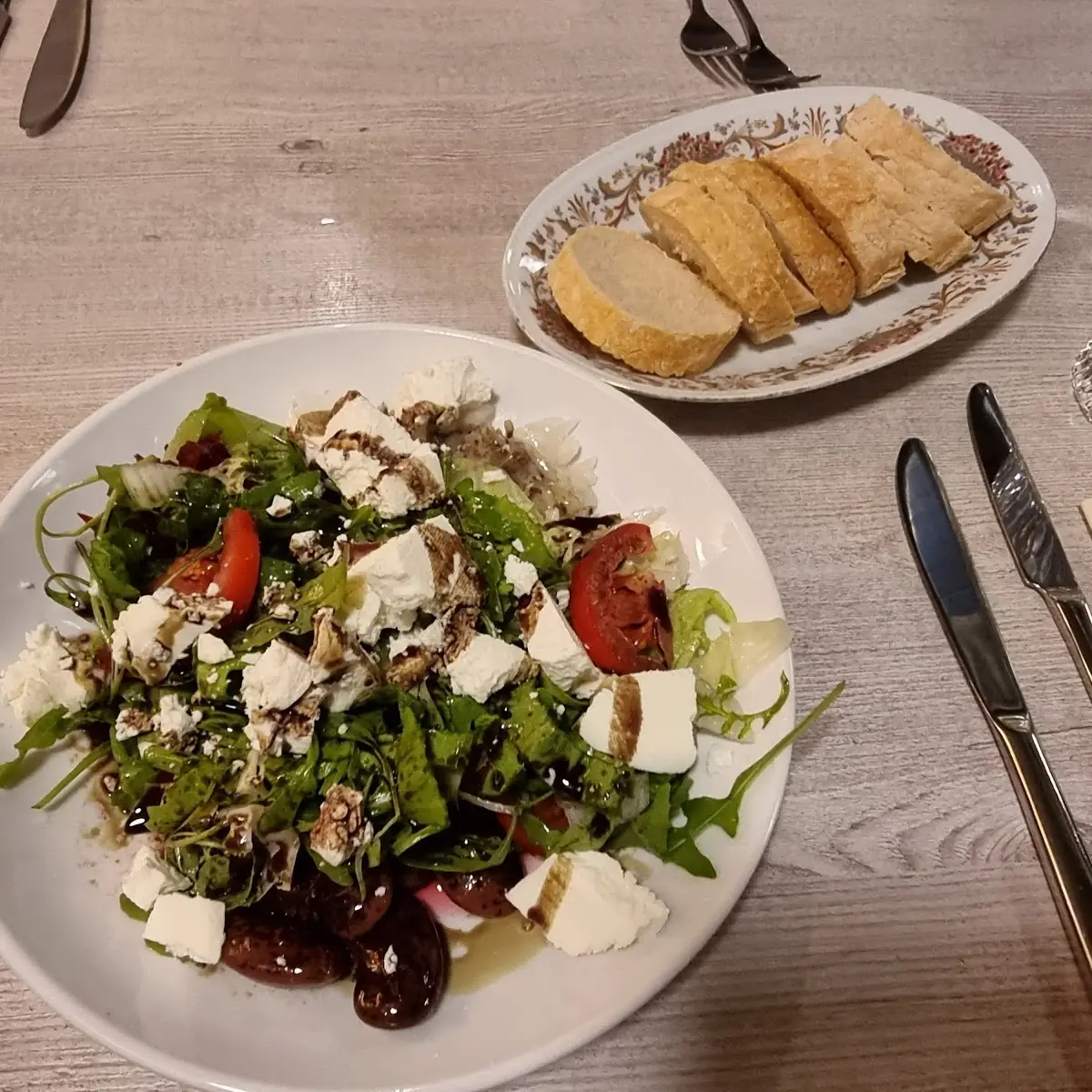 Salat Mit Ziegenkäse