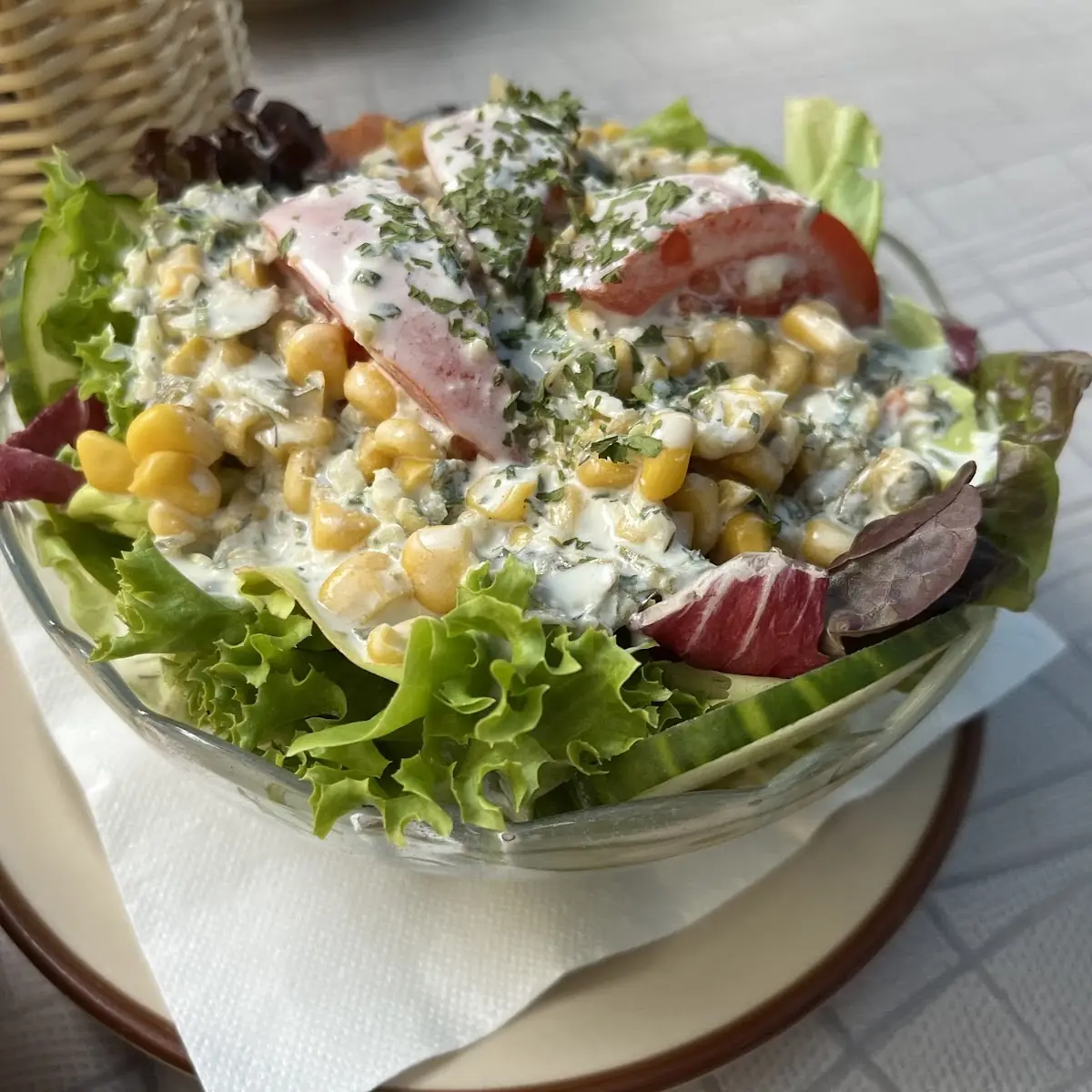 Kleiner Beilagensalat
