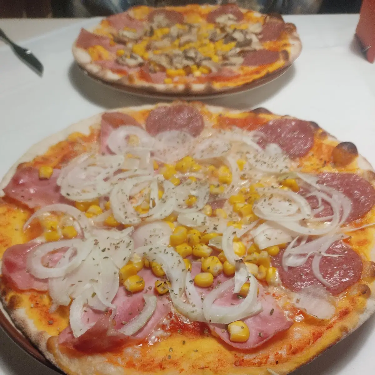 Mantova Pizza Mit Zwiebeln
