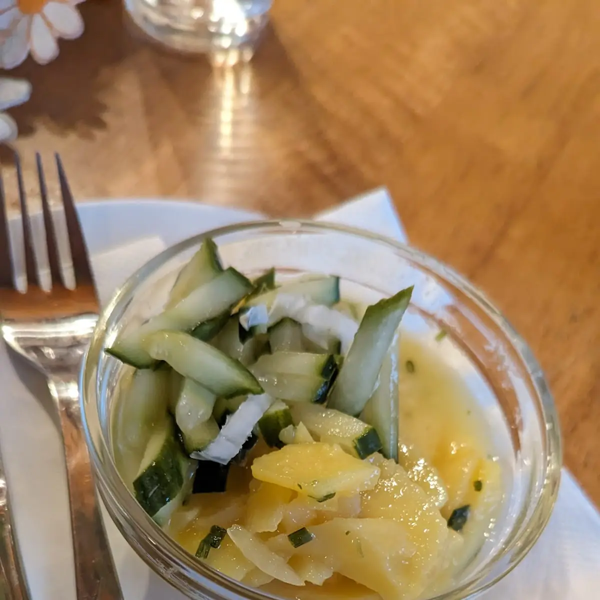 Potato Cucumber Salad
