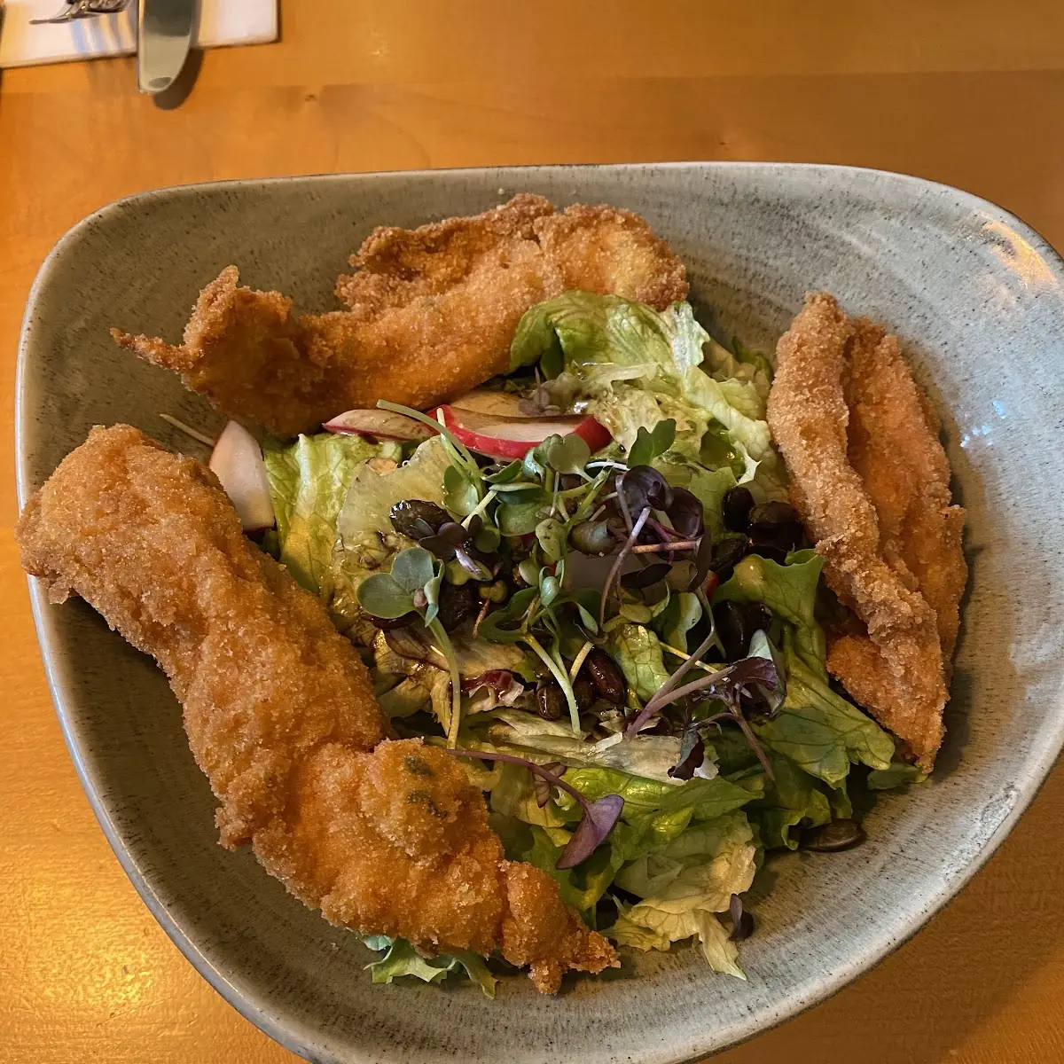 Backhendlsalat