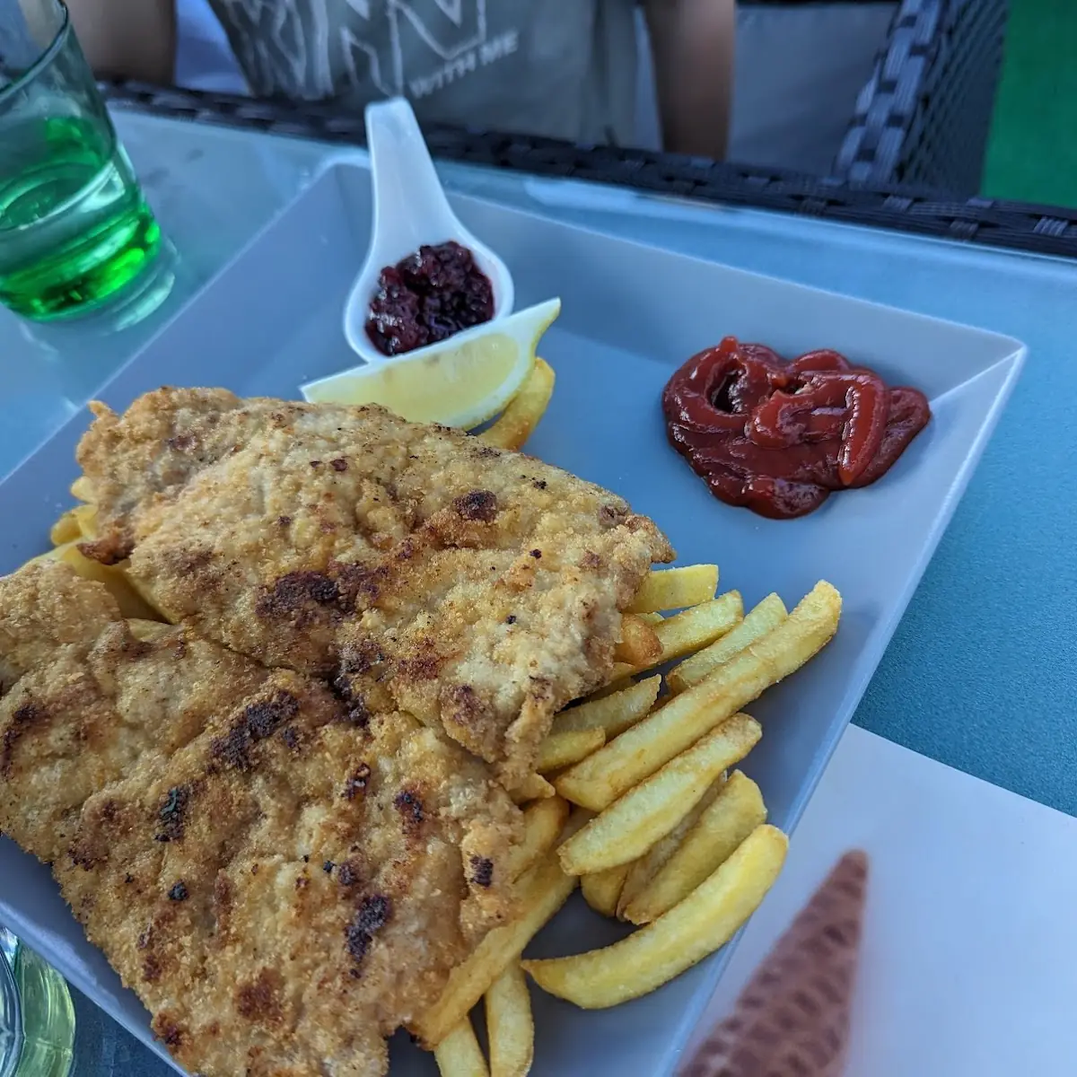 Schnitzel With French Fries