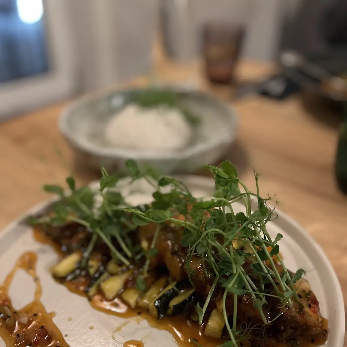 Geräucherter Tofu
